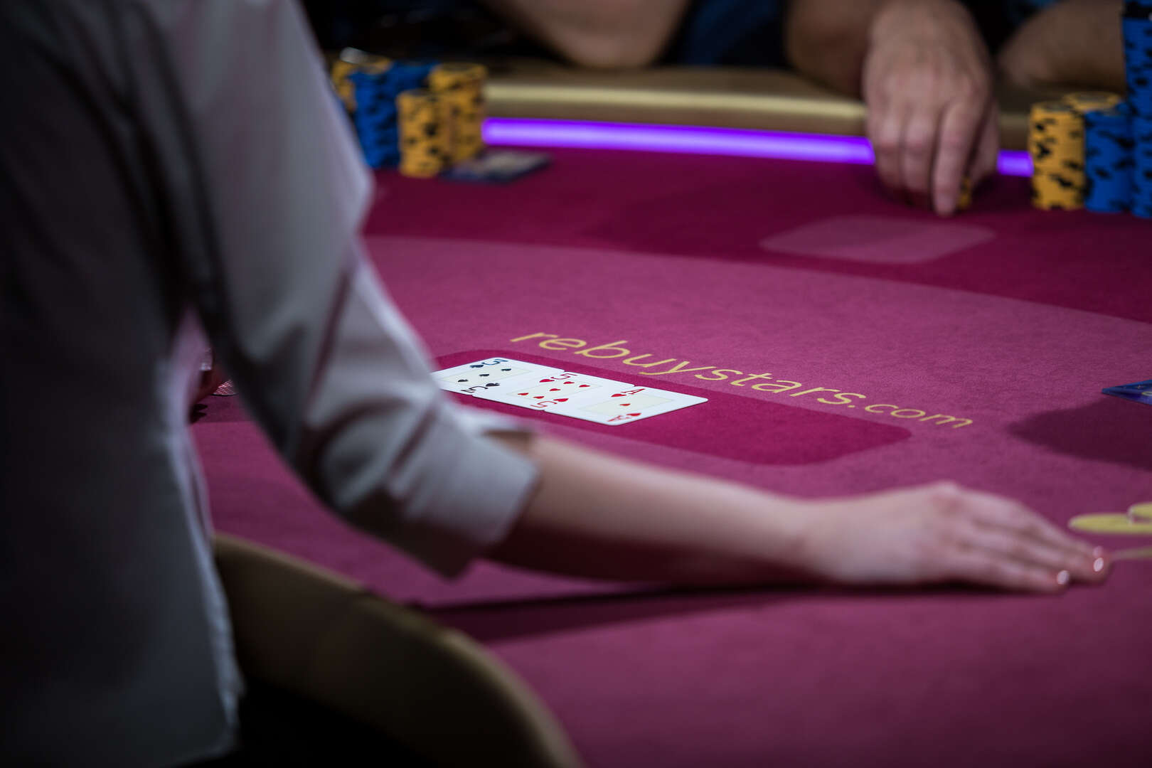 Friday at the Rebuy Stars casino Chosen belongs to poker!
